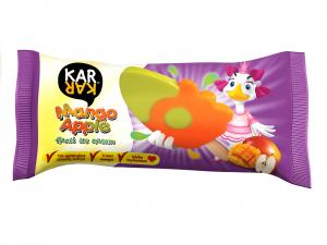 KAR KAR  mango - apple fruit ice cream